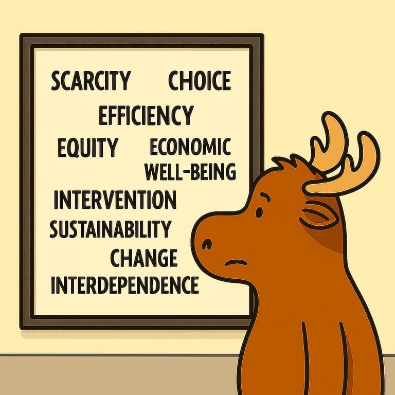 IB Economics Key Concepts: Scarcity, Choice, Efficiency, Equity & More