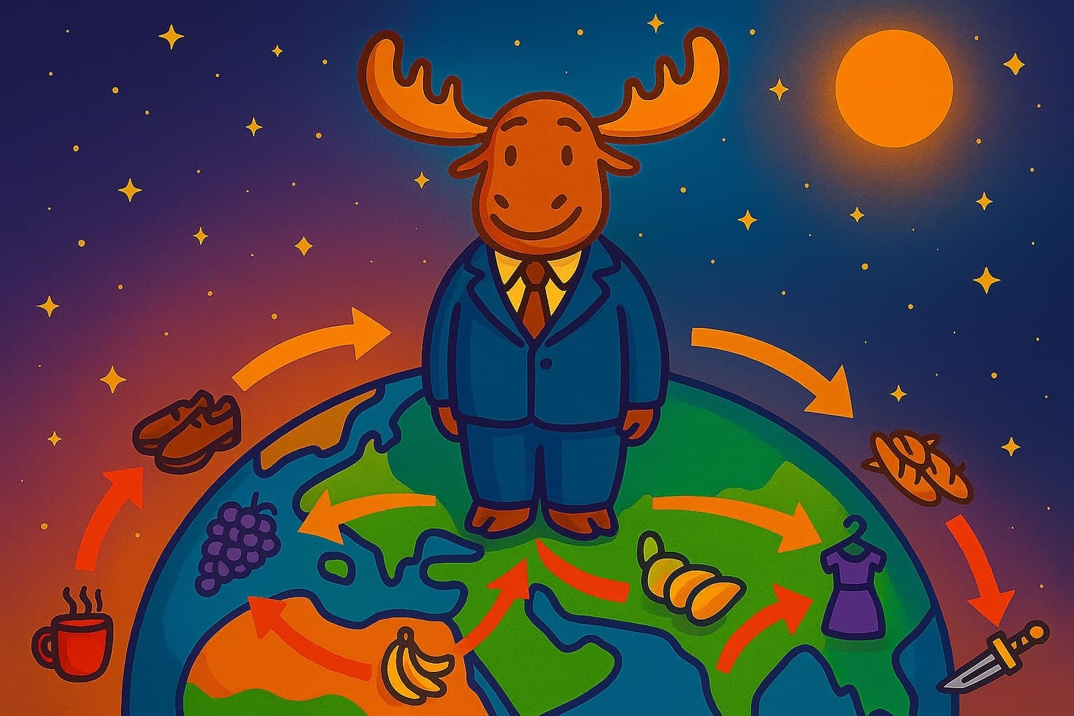 Global Economy illustration