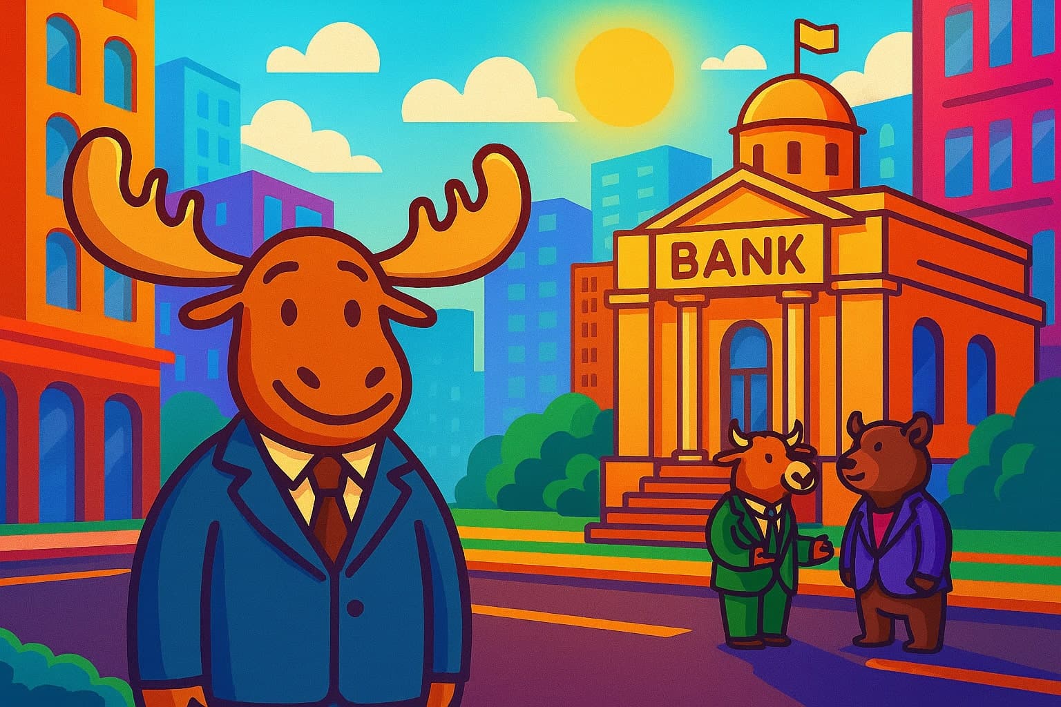 Macroeconomics illustration