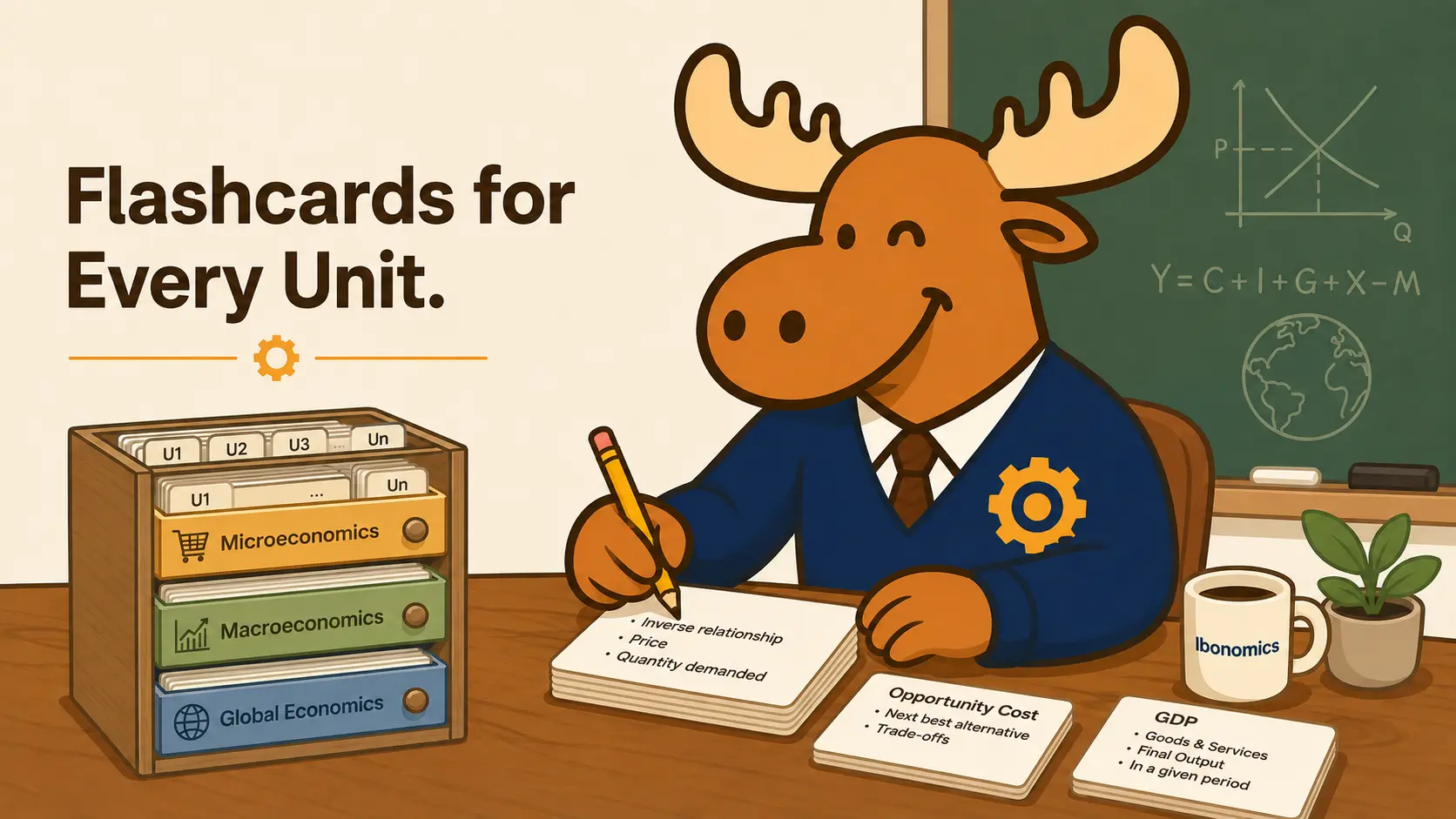 IB Economics Flashcards for Every Unit