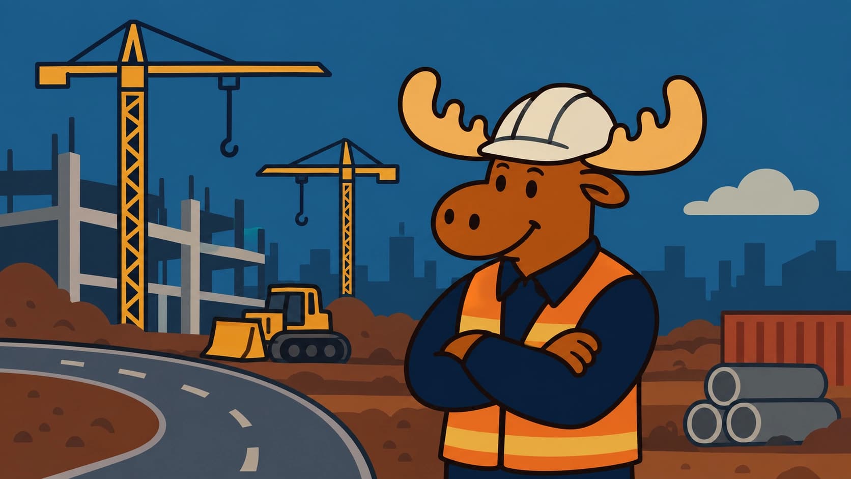 UK transport, energy and public infrastructure under construction